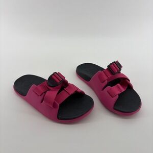 Chaco Kids Performance Footwear Pink Adjustable Strap Slides Sandals‎ 1